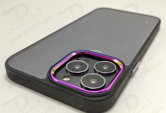 گارد شفاف فریم رنگی متال لنز آیفون 13 پرو - iPhone 13 Pro