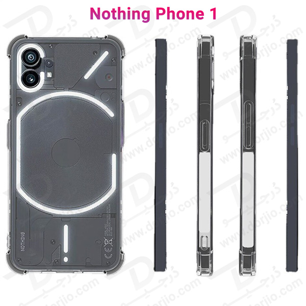 گارد شفاف ضد ضربه ایربگ دار ناتینگ فون 1 - Nothing Phone 1