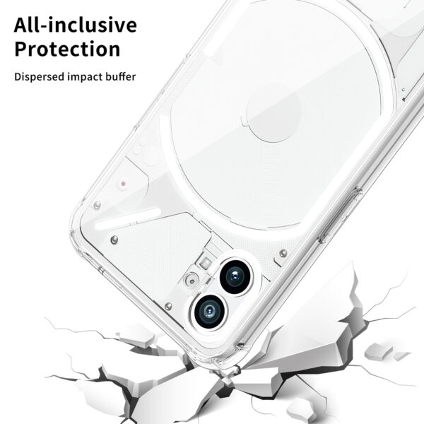 گارد شفاف ضد ضربه ایربگ دار ناتینگ فون 1 - Nothing Phone 1