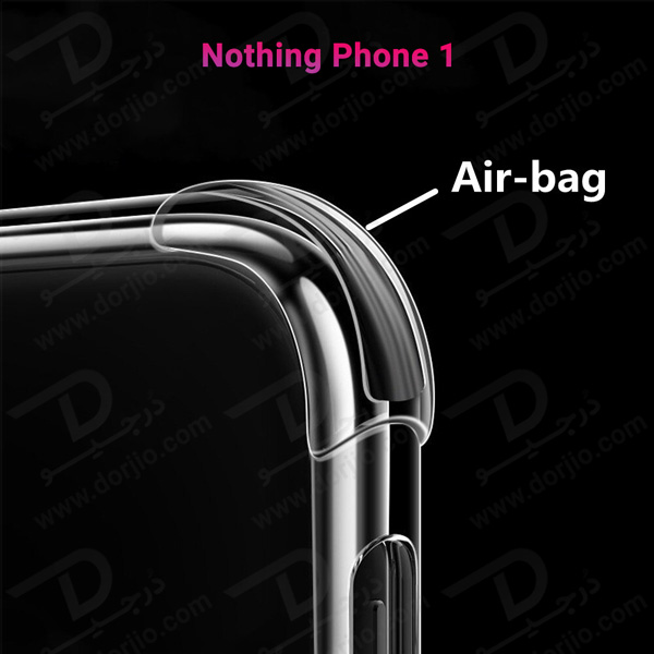 گارد شفاف ضد ضربه ایربگ دار ناتینگ فون 1 - Nothing Phone 1 گارد شفاف ضد ضربه ایربگ دار ناتینگ فون 1 - Nothing Phone 1