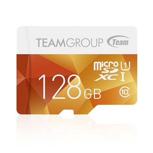 Team 128GB MicroSDxC Class 10 UHS 1 U1 ColorCard