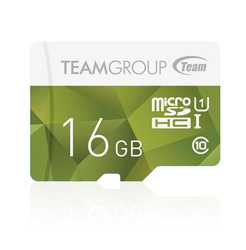 Team 16GB MicroSDxC Class 10 UHS 1 U1 ColorCard 1