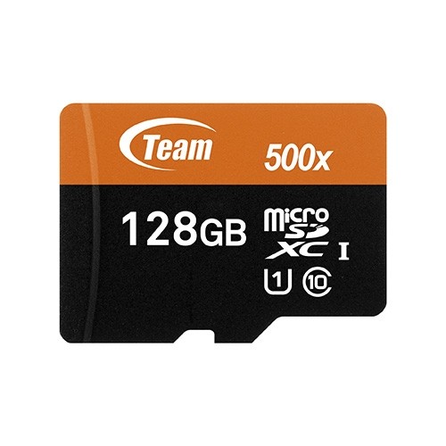 TeamGroup microSD HC U1 Class 10 80MBps 500X 128GB