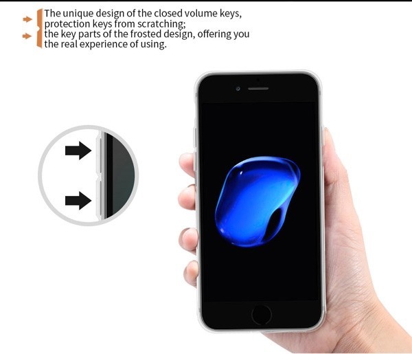 گارد ژله ای آیفون 7 پلاس مارک NILLKIN-TPU