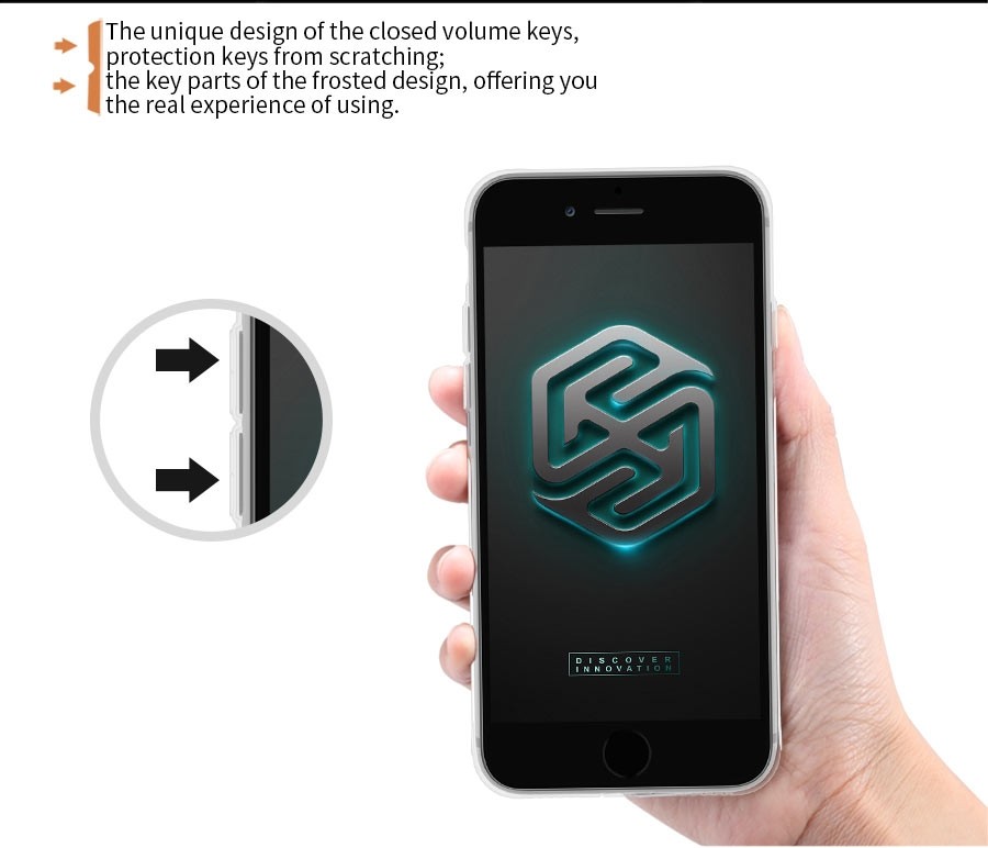 گارد ژله ای آیفون ۷ مارک NILLKIN -TPU