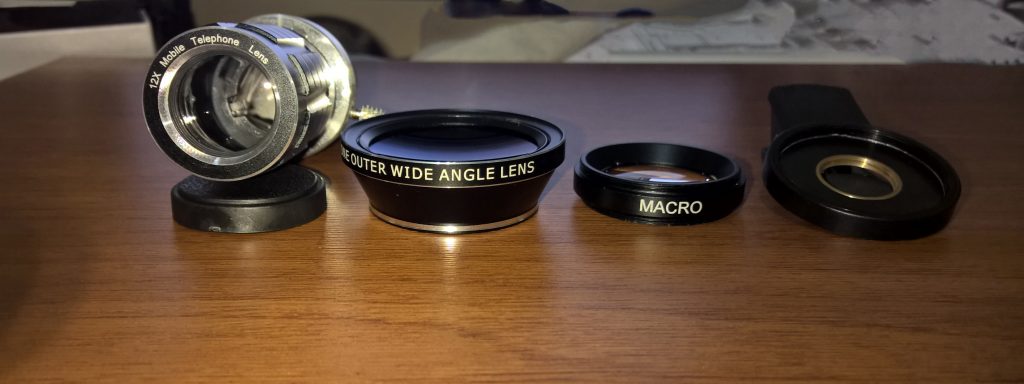 لنز های کلیپسی سوپر واید-سوپر زوم و ماکرو مارک Telephone Lens