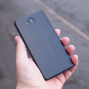 درب پشت چوبی مشکی لومیا 650 مارک mozo + ضد خش