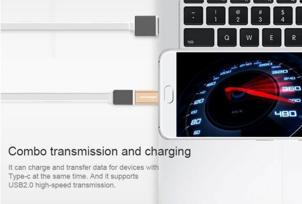تبدیل اورجینال Micro USB To Type C مارک نیلکین
