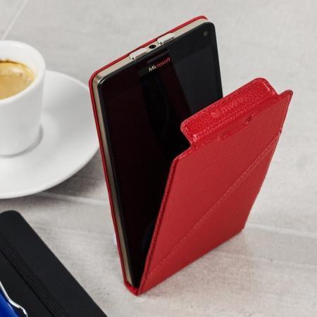 فلیپ کاور چرم نوت بوکی لومیا 950xl مارک mozo