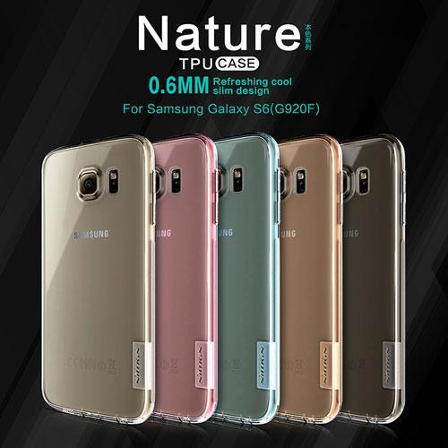 کاور ژله ای گلکسی S6 مارک نیلکین Nature TPU