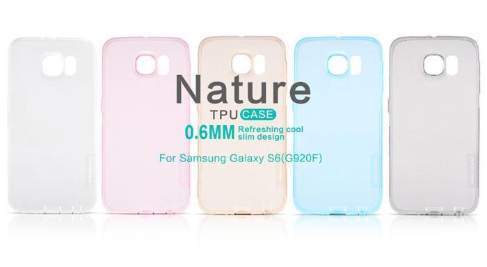 محافظ ژله ای سامسونگ Galaxy S6 مارک نیلکین Nature TPU