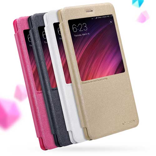 کیف هوشمند اسپارکل شیائومی RedMi Note 4X مارک nillkin (1)