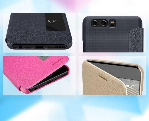 کیف هوشمند Sparkle گوشی هوآوی P10 Plus مارک نیلکین