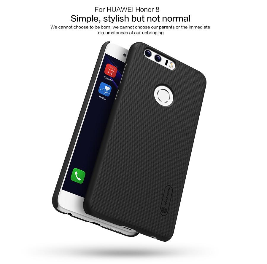 قاب محافظ نیلکین هوآوی هانور 8 به همراه ضدخش