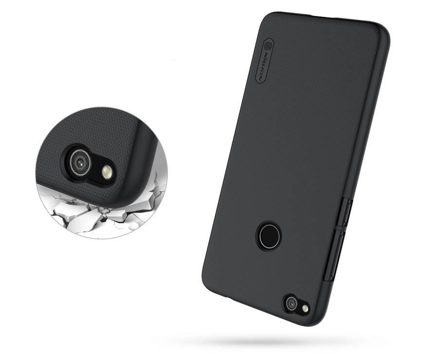 قاب محافظ هواوی P8 Lite (2017) مارک نیلکین به همراه ضد خش