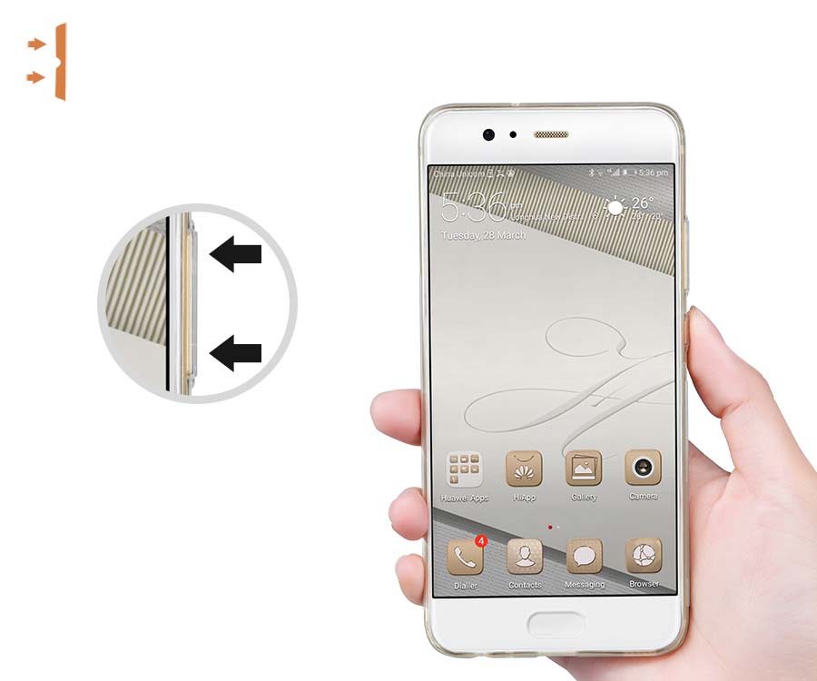 محافظ ژله ای هوآوی P10 مارک نیلکین Nature TPU Case