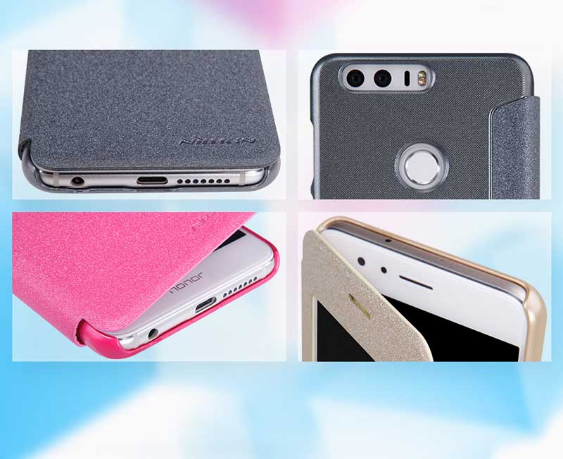 کیف هوشمند Sparkle گوشی هوآوی Honor 8 مارک نیلکین
