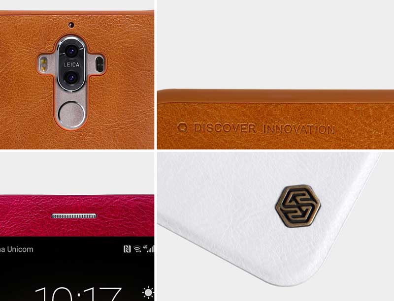 کیف چرم هوشمند هوآوی Mate 9 مارک نیلکین