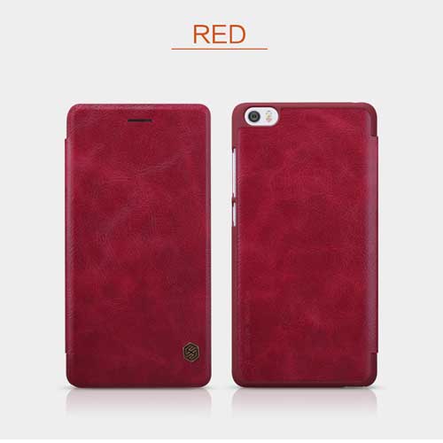 کیف چرمی شیائومی MI Note مارک Nillkin Qin