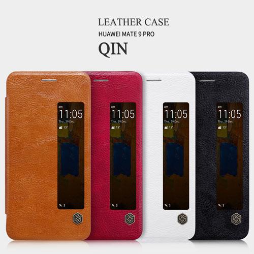 کیف چرم هوشمند هوآوی Mate 9 Pro مارک نیلکین