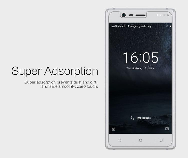 رچسب محافظ صفحه نمایش شفاف نوکیا 3 مارک نیلکین