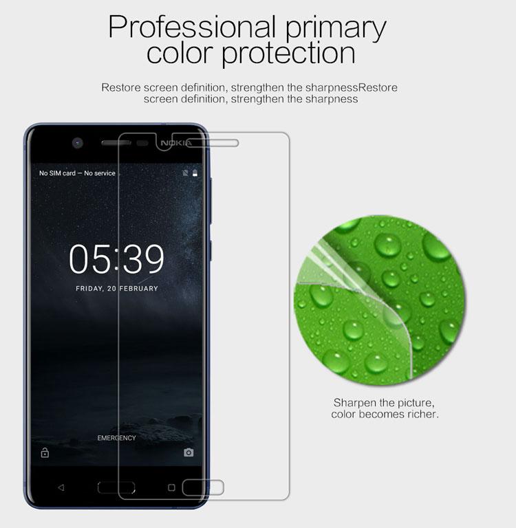 محافظ صفحه نمایش شفاف نوکیا 5