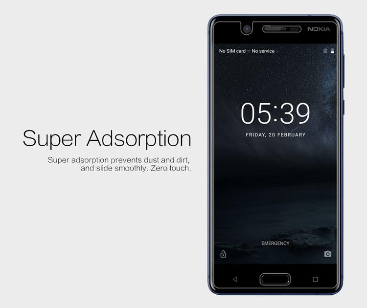 برچسب محافظ صفحه نمایش شفاف نوکیا 5 مارک نیلکین