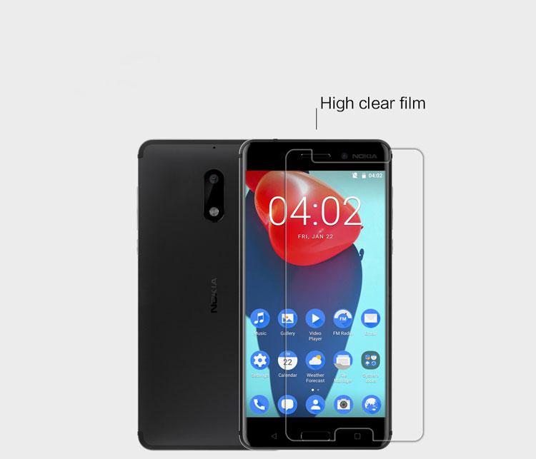 ضد خش و محافظ صفحه نمایش شفاف نوکیا 6