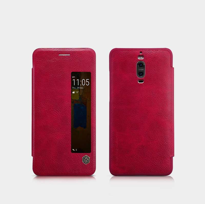 کیف چرم هوشمند هوآوی Mate 9 Pro مارک نیلکین