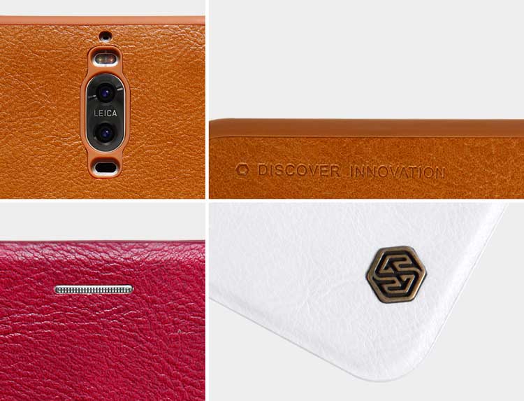 کیف چرم هوشمند هوآوی Mate 9 Pro مارک نیلکین