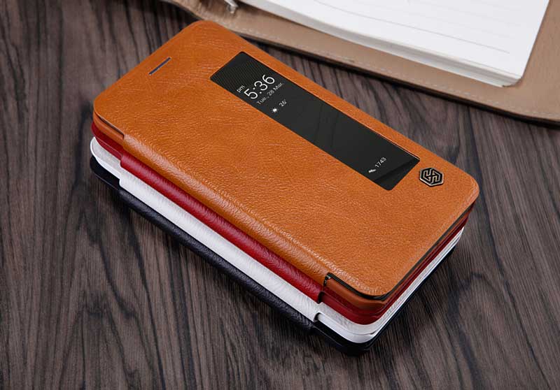 کیف-چرم-هوشمند-هوآوی-P10-Plus-مارک-نیلکین