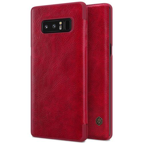 کیف چرمی گلکسی نوت 8 مارک Nillkin Qin