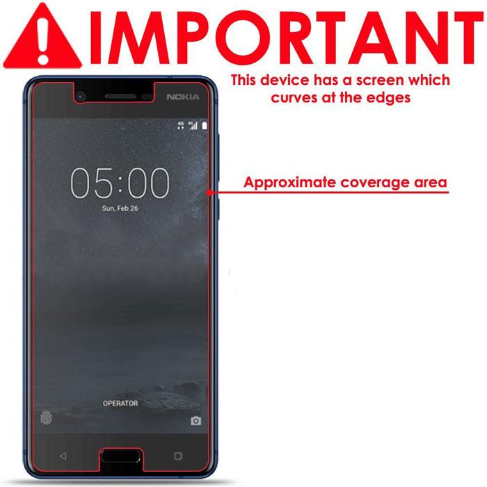 محافظ صفحه نمایش شیشه ای نوکیا 5