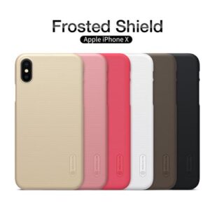 قاب محافظ آیفون ایکس iPhone X مارک نیلکین به همراه ضدخش
