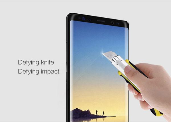 گلس 3D و نشکن گلکسی نوت‌8 Nillkin 3D CP+MAX Anti-Explosion Glass