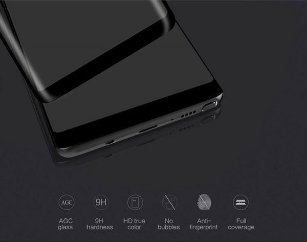 گلس 3D و نشکن گلکسی نوت‌8 Nillkin 3D CP+MAX Anti-Explosion Glass