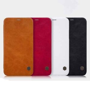 کیف چرمی آیفون ایکس iphone x مارک Nillkin Qin
