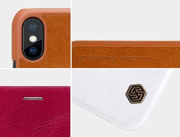 کیف چرمی آیفون x