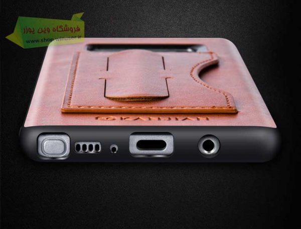 قاب چرم استند دار گلکسی نوت 8 مارک KANJIAN