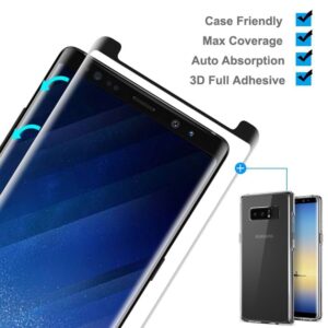 گلس 3D فول چسب گوشی گلکسی نوت 8