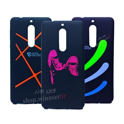 قاب ژله‌ای طرح دار نوکیا 5 مارک cococ