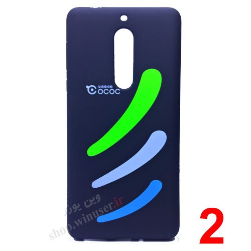 قاب ژله‌ای طرح دار نوکیا 5 مارک cococ