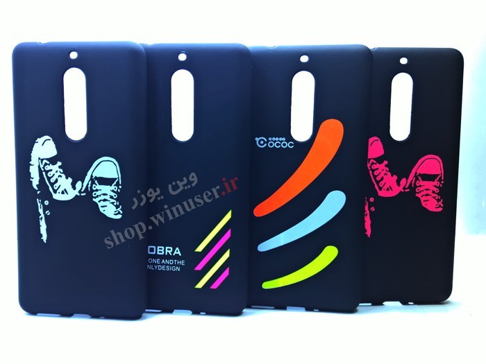 قاب ژله‌ای طرح دار نوکیا 5 مارک cococ