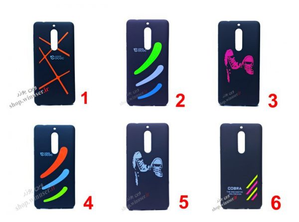 قاب ژله‌ای طرح دار نوکیا 5 مارک cococ