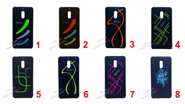 قاب ژله‌ای طرح دار نوکیا 6 مارک cococ
