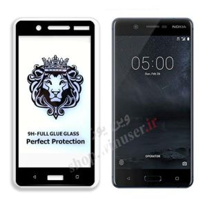 گلس تمام صفحه فول چسب نوکیا 5