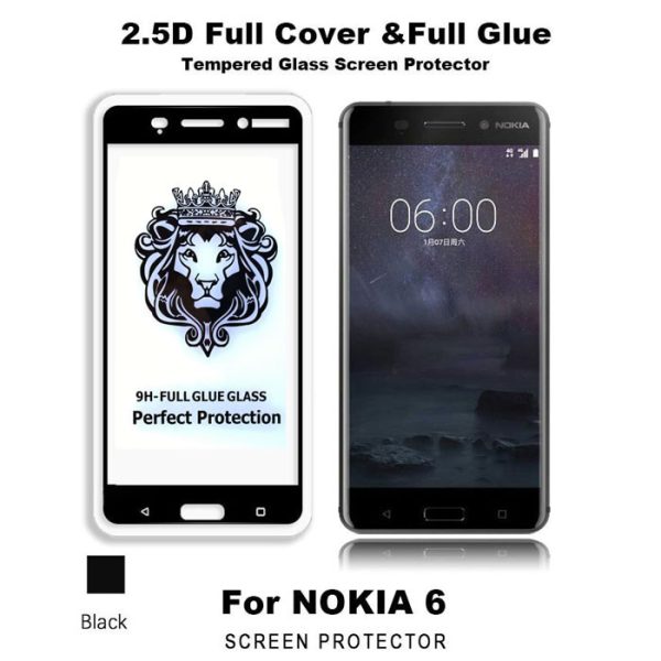 گلس فول چسب نوکیا 6