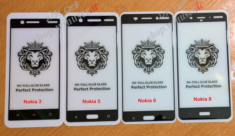 گلس فول چسب نوکیا 6