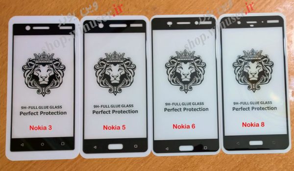 گلس فول چسب نوکیا 3