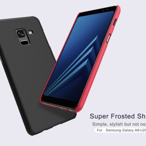 قاب محافظ گلگسی A8 plus (2018) مارک نیلکین + ضدخش